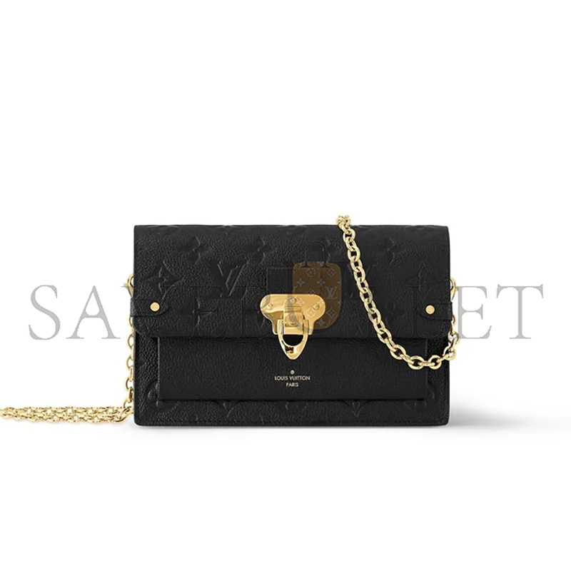 l0*is V*t0n platine monogram empreinte vavin chain wallet silver hardware m67893 (19*12*4cm)